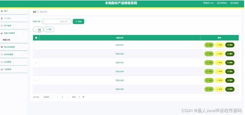 springboot本地助農產品銷售系統57tq1 了解畢業設計的關鍵考慮因素