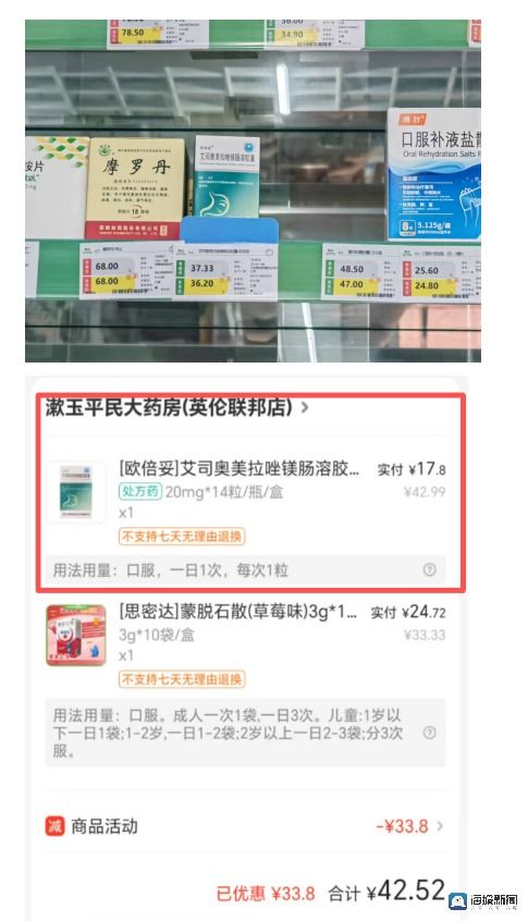 線上線下藥價大比拼 八款常見藥品實(shí)測價差最高達(dá)2.46倍